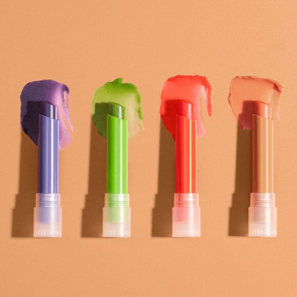 Huda Beauty GloWish Super Jelly Lip Balm Set of 4 - Picture 1 of 14